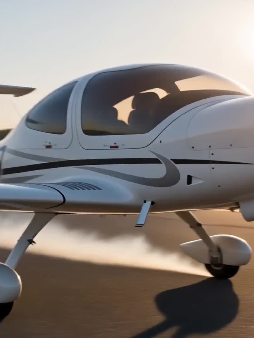 Bravo cockpit, golden hour